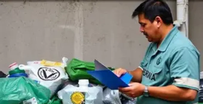 depósitos de recicláveis irregulares