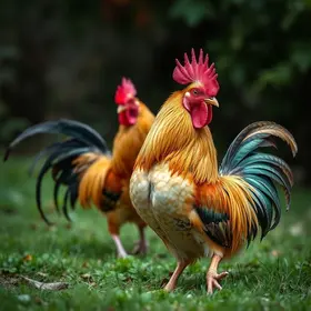 galo de estimação