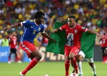 jogo entre Brasil e Haiti na Copa