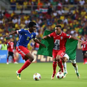 jogo entre Brasil e Haiti na Copa