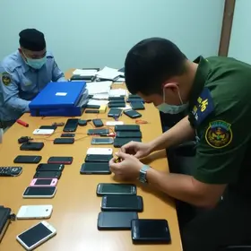 apreensão de celulares