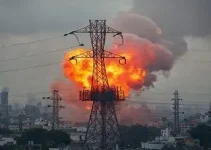 explosão em subestação de energia