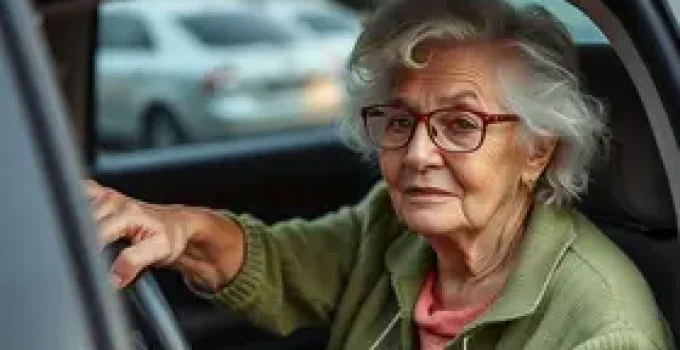 mulher de 73 anos ferida